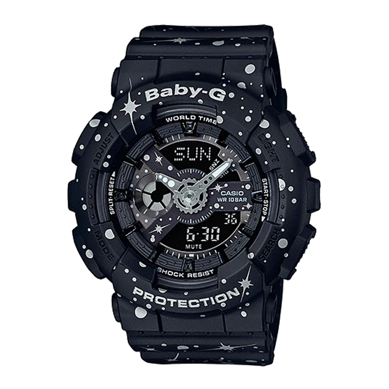 Đồng hồ CASIO BA-110ST-1ADR Nữ 43.4mm, Pin ( Quartz) Nhựa