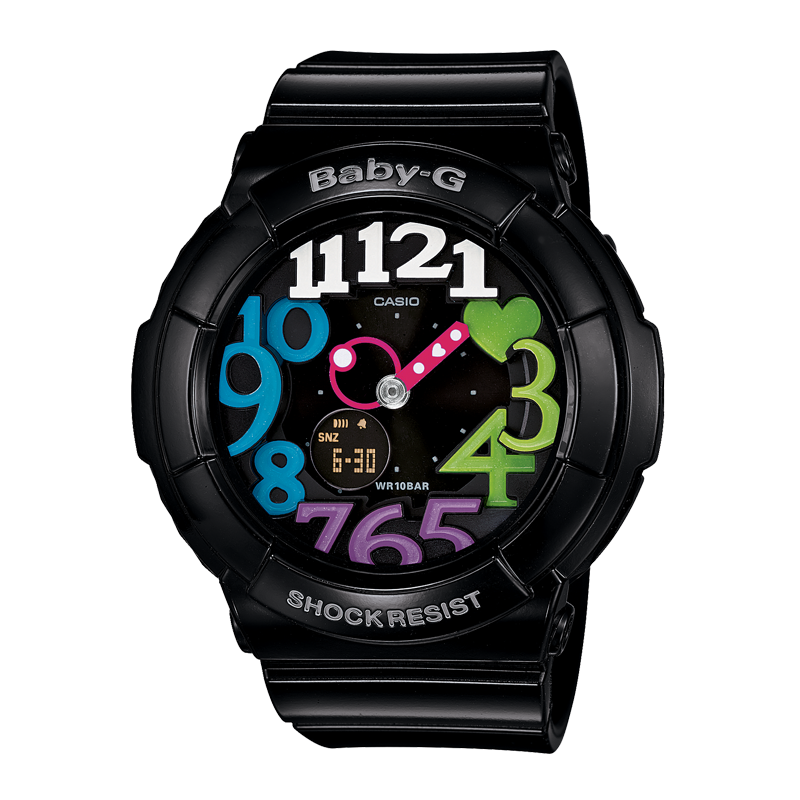 Đồng hồ CASIO BGA-131-1B2DR Nữ 43.1mm, Pin ( Quartz) Nhựa