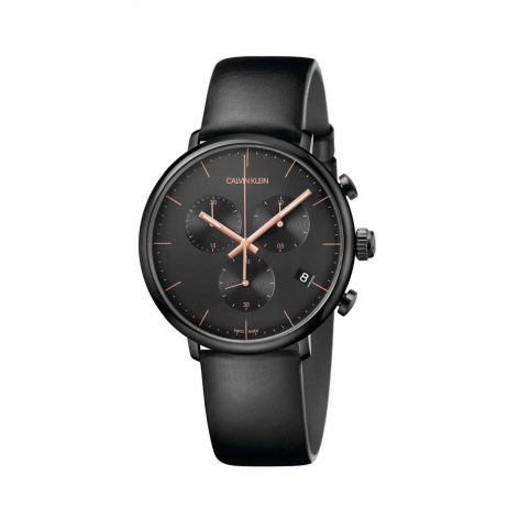 Đồng hồ Calvin Klein K8M274CB Nam 43mm, Quartz (Pin), Thép không gỉ, mạ PVD