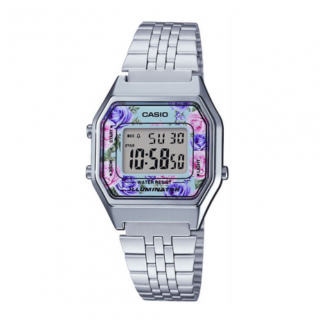 Đồng hồ CASIO LA680WA-2CDF Nữ 33.5 x 28.6mm, Pin ( Quartz) Thép không gỉ
