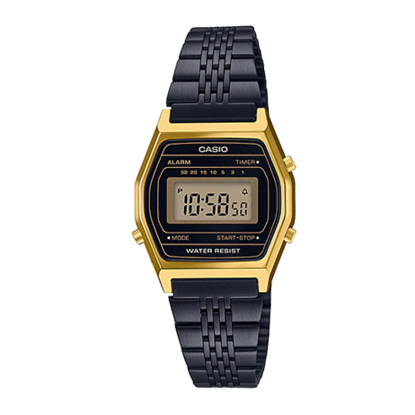 Đồng hồ CASIO LA690WGB-1DF Nữ 30.4 x 26.7mm, Pin ( Quartz) Thép không gỉ, mạ PVD