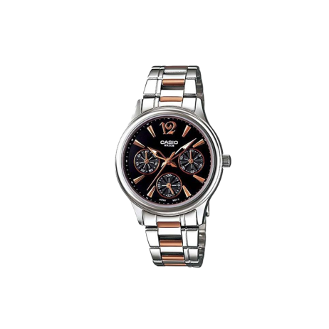 Đồng hồ CASIO LTP-2085RG-1AVDF Nữ 32mm, Pin ( Quartz) Thép không gỉ, mạ PVD